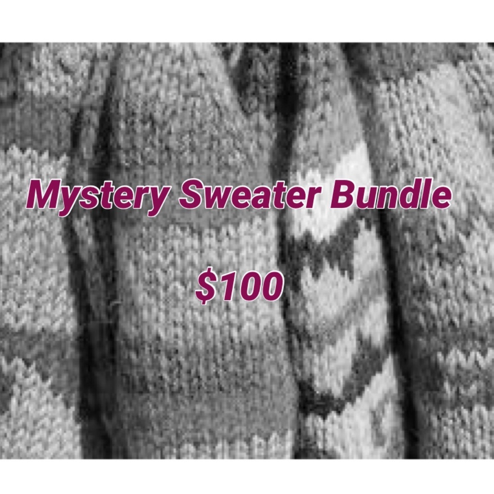 Mystery sweater bundle